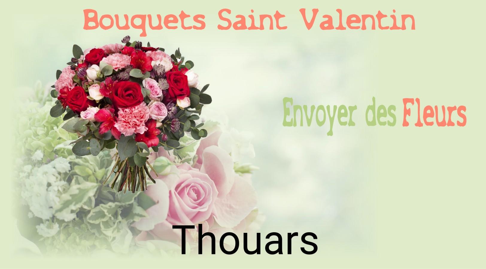 Roses de Saint-Valentin livrées à Thouars